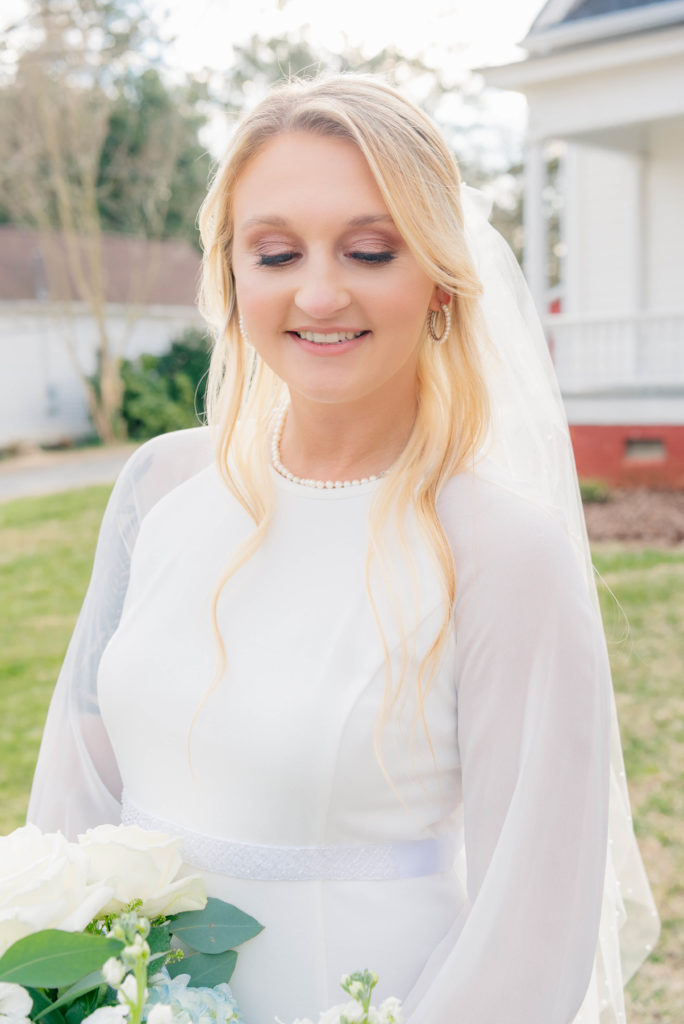 Bridal Portraits- Kennedy Parker Photography- NC Wedding Photographer