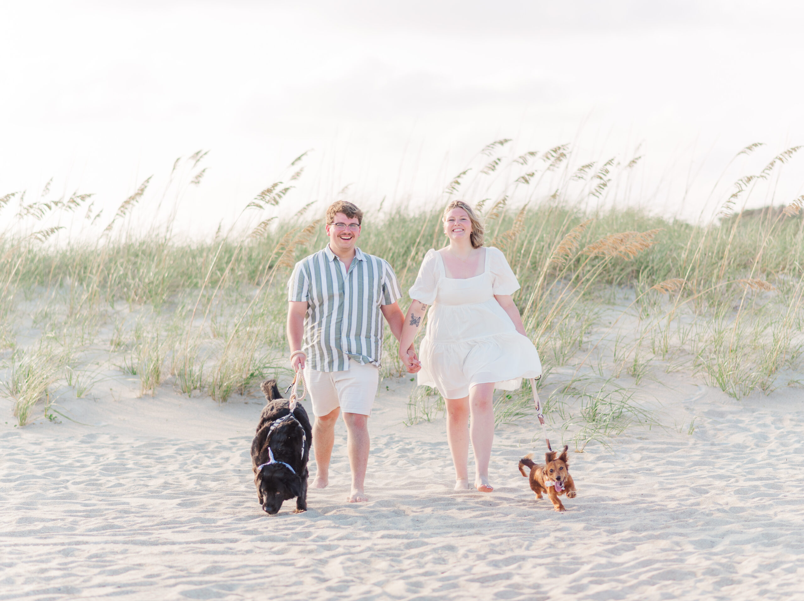 Wrightsville beach NC engagement 