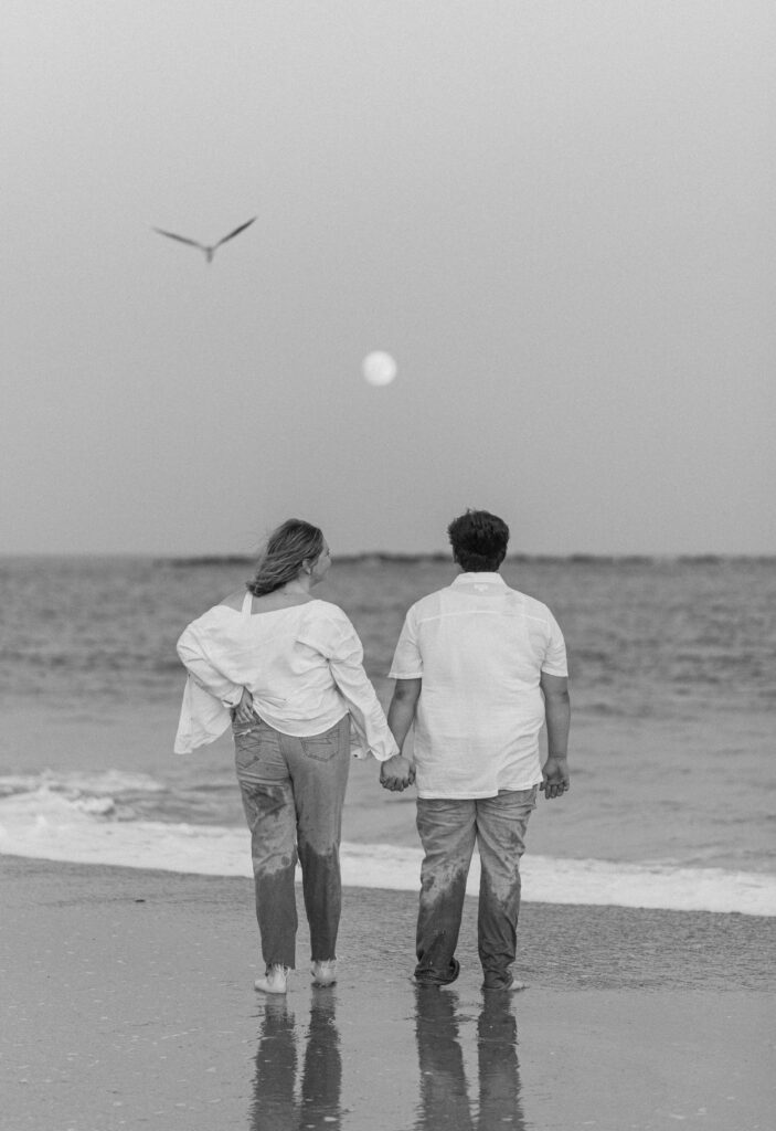 Wrightsville beach NC engagement 