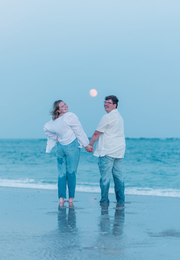 Wrightsville beach NC engagement 