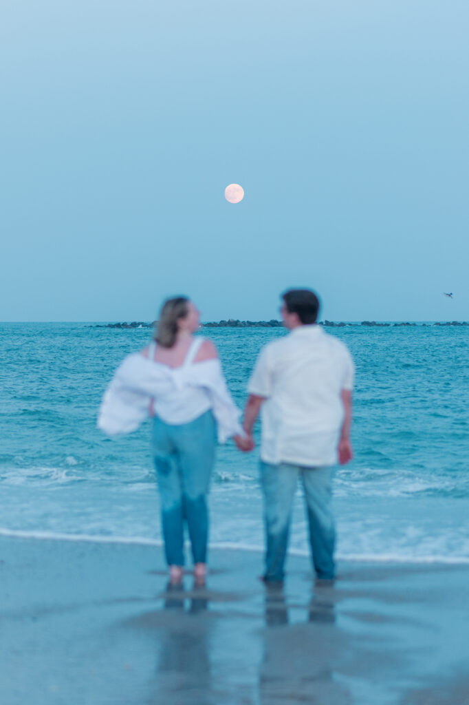 Wrightsville beach NC engagement 