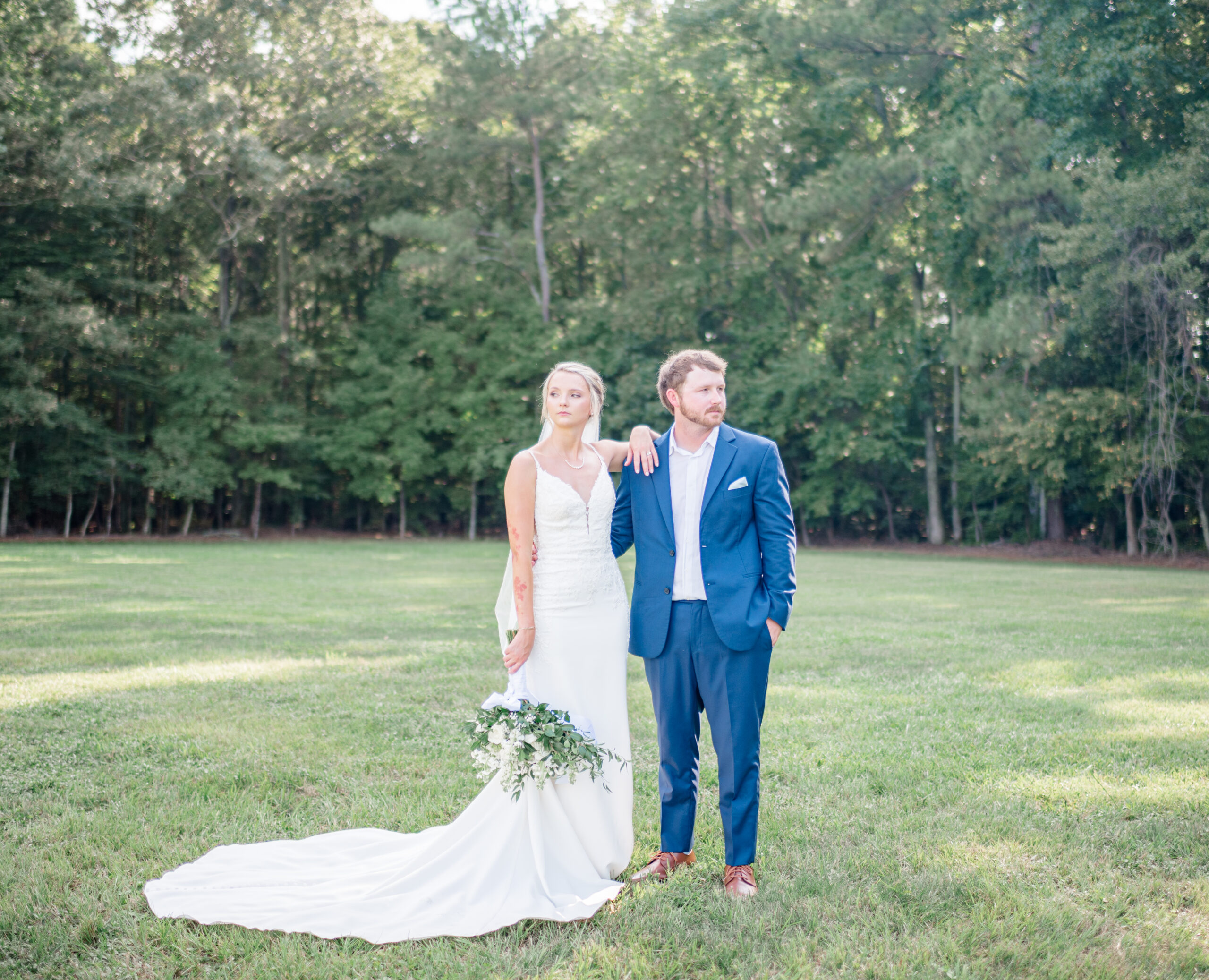 Summer Wedding at The County Line Bluegrass Barn 