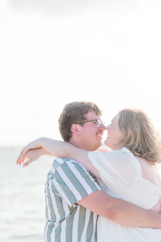 Wrightsville beach NC engagement 