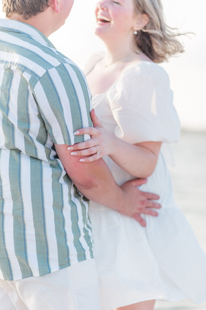 Wrightsville beach NC engagement 