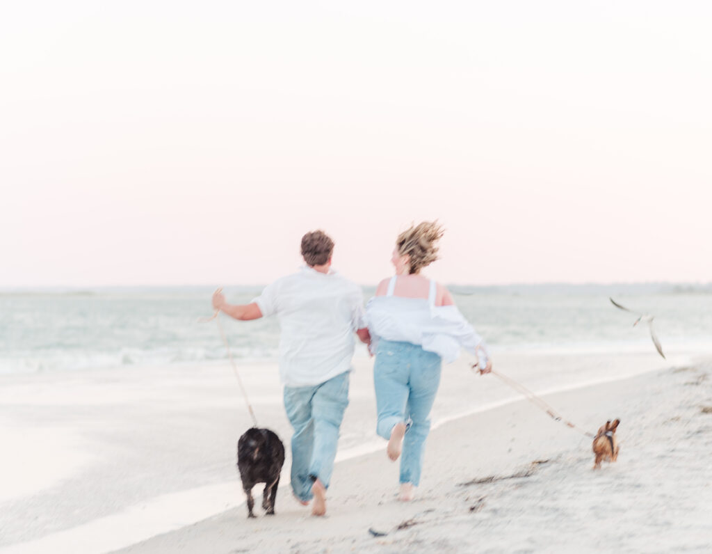 Wrightsville beach NC engagement 