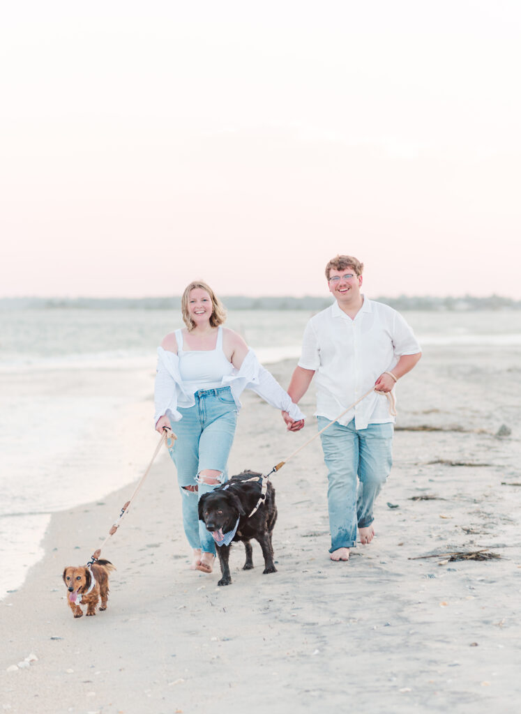 Wrightsville beach NC engagement 