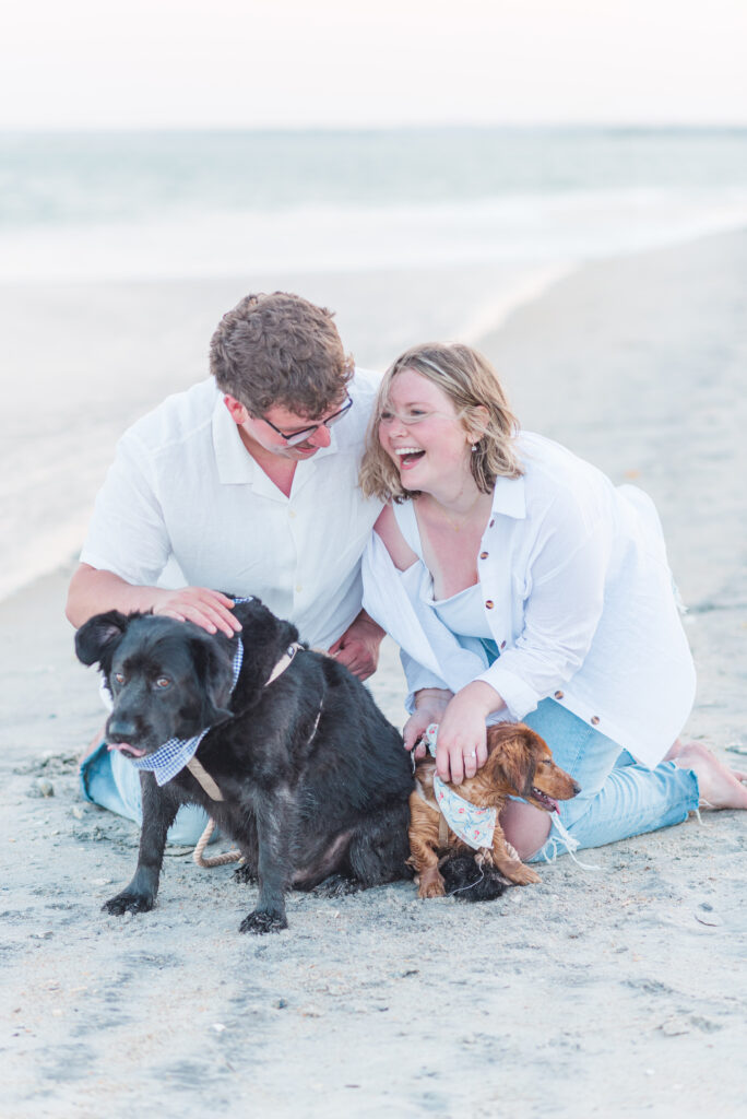 Wrightsville beach NC engagement 