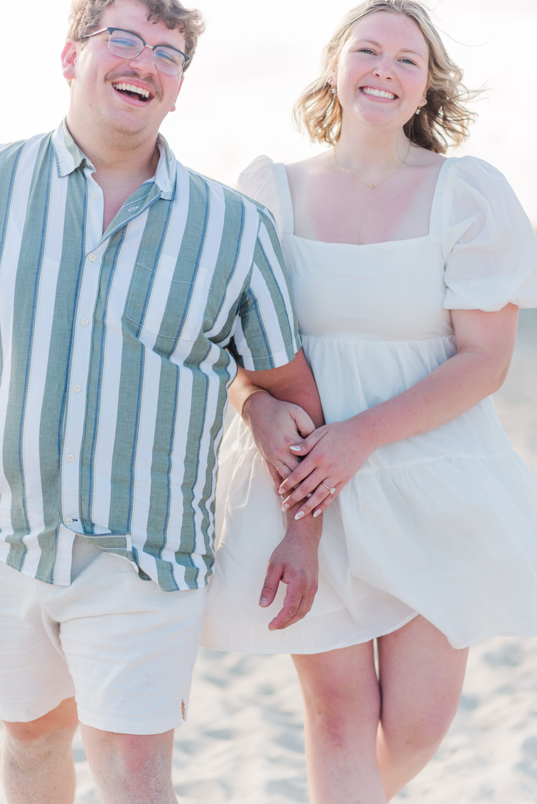 Wrightsville beach NC engagement 