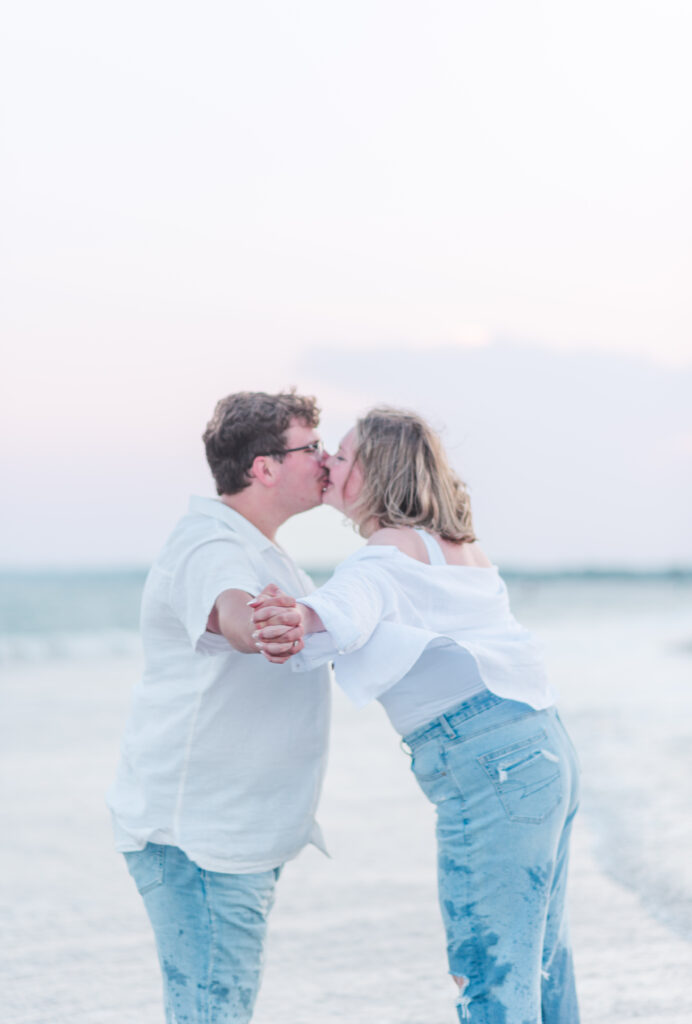 Wrightsville beach NC engagement 