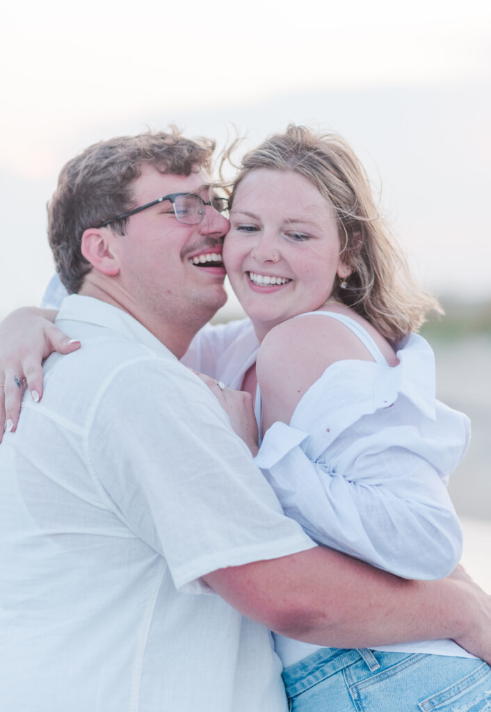 Wrightsville beach NC engagement 