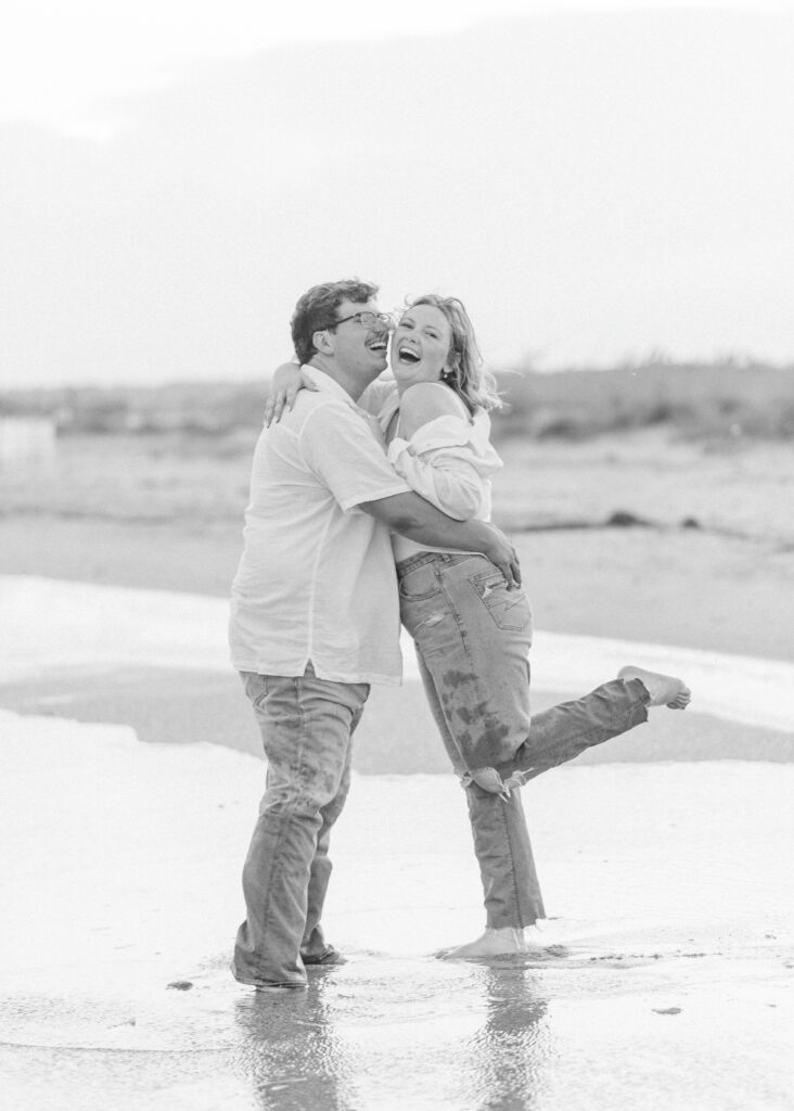 Wrightsville beach NC engagement 