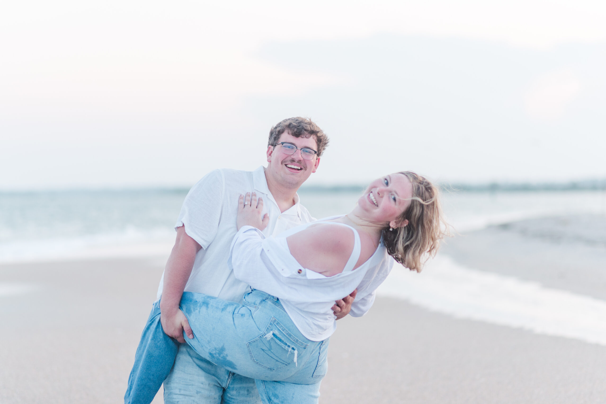 Wrightsville beach NC engagement 